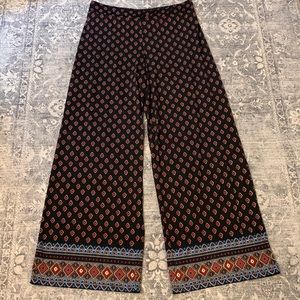 Soft Pants 🖤 Black/Dark Orange/Blue